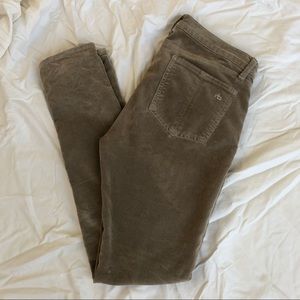 rag & bone tan corduroy slim fit pants sz 28